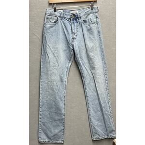 Pacsun‎ Jeans Mens 32 Light Wash Denim Button Fly Straight Fit 32X32